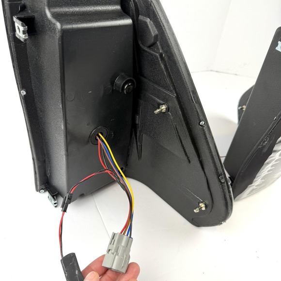 Pair Smoked LED Tail Lights Black Housing 4-Pin Plug Left Right Aftermarket - Picture 9 of 9